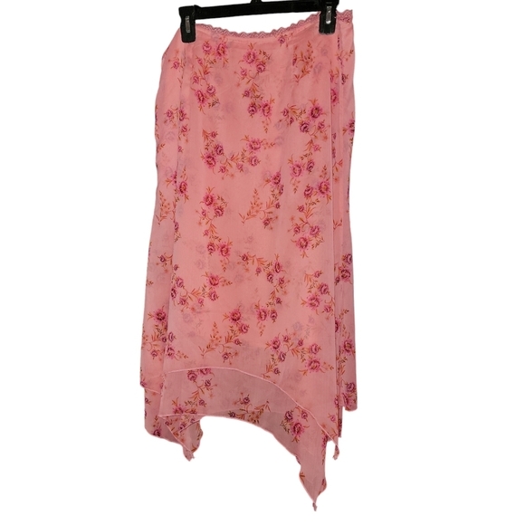 NWT! Free people Floral Pink Skirt - Picture 1 of 11